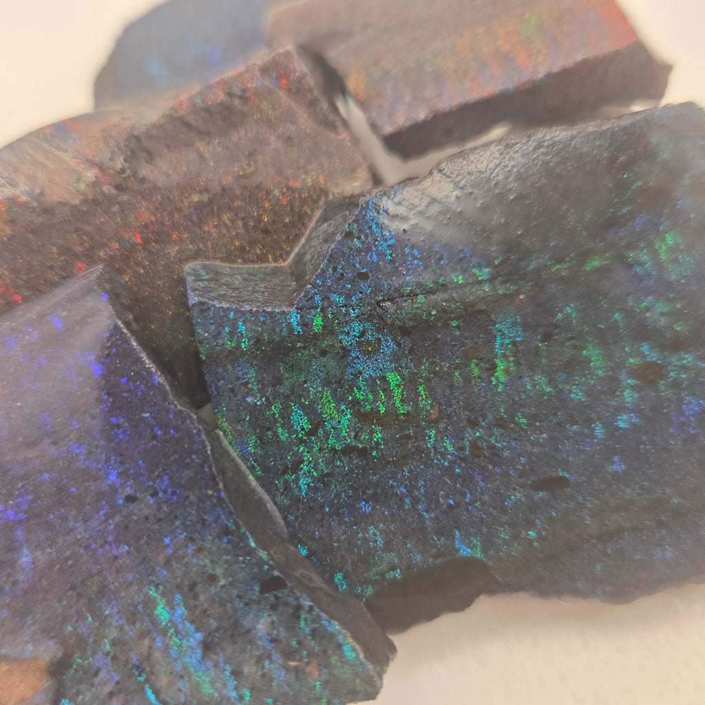 Close-up of Andamooka Opal