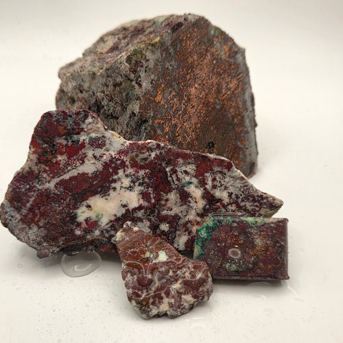 Close-up of Campbellite Lapidary Rough