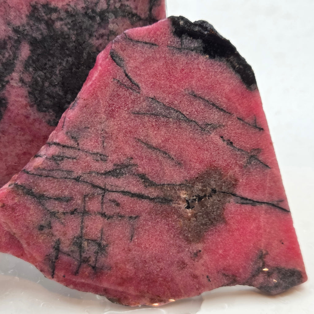 Alternate view of Gem Rhodonite Slabs