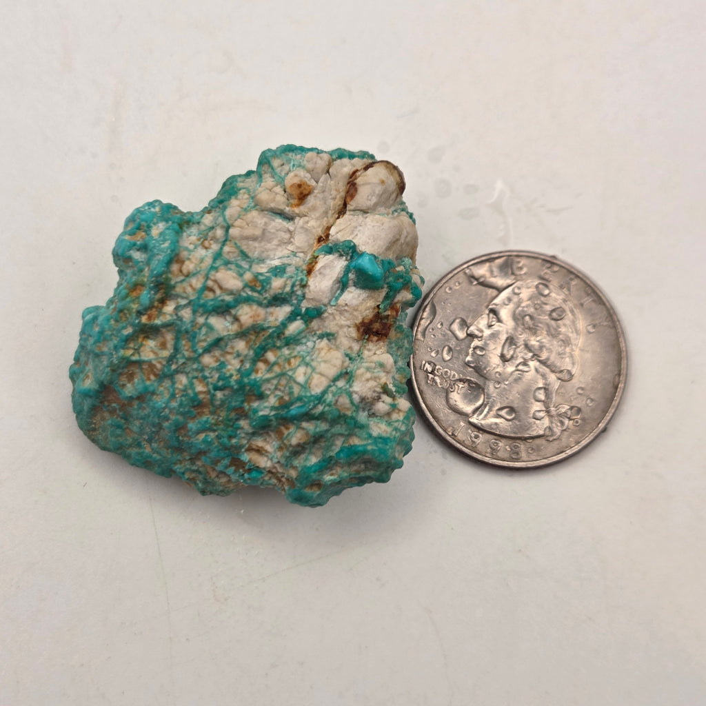 Natural Fox Turquoise (Individual Parcel) 28.5 grams — natural mineral specimen