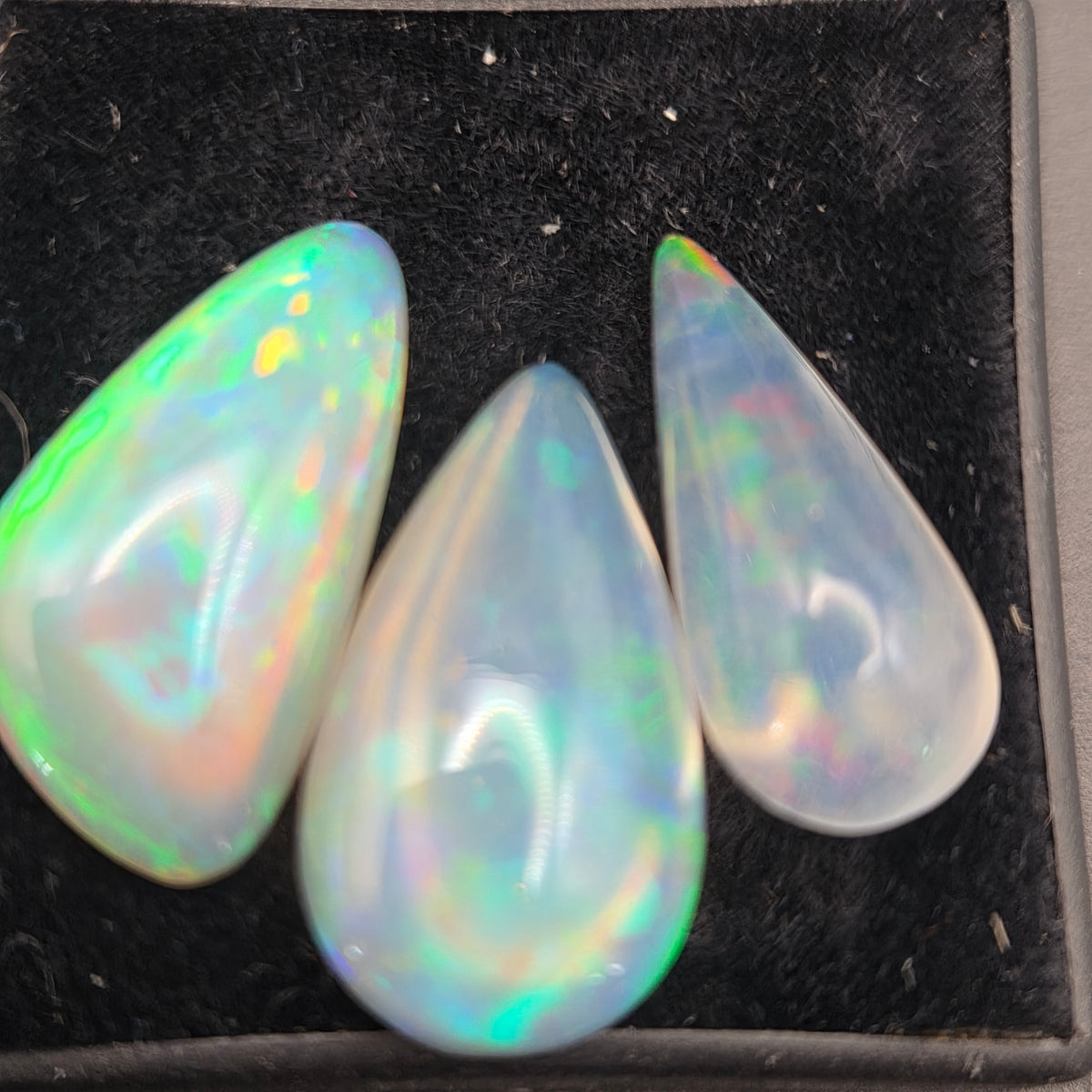 Welo Opal Cabochons 12.5 Total Carat Weight — cabochon