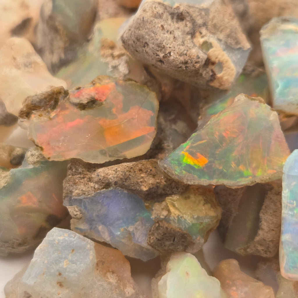Close-up of Welo Opal