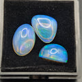 Welo Opal Cabochons 3 Piece Set 12.5 Total Carat Weight — cabochon set