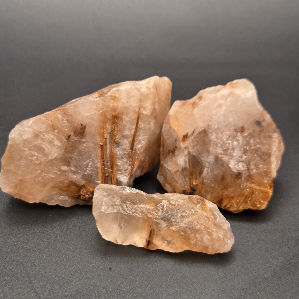 Facet Grade Golden Rutilated Quartz — faceting rough