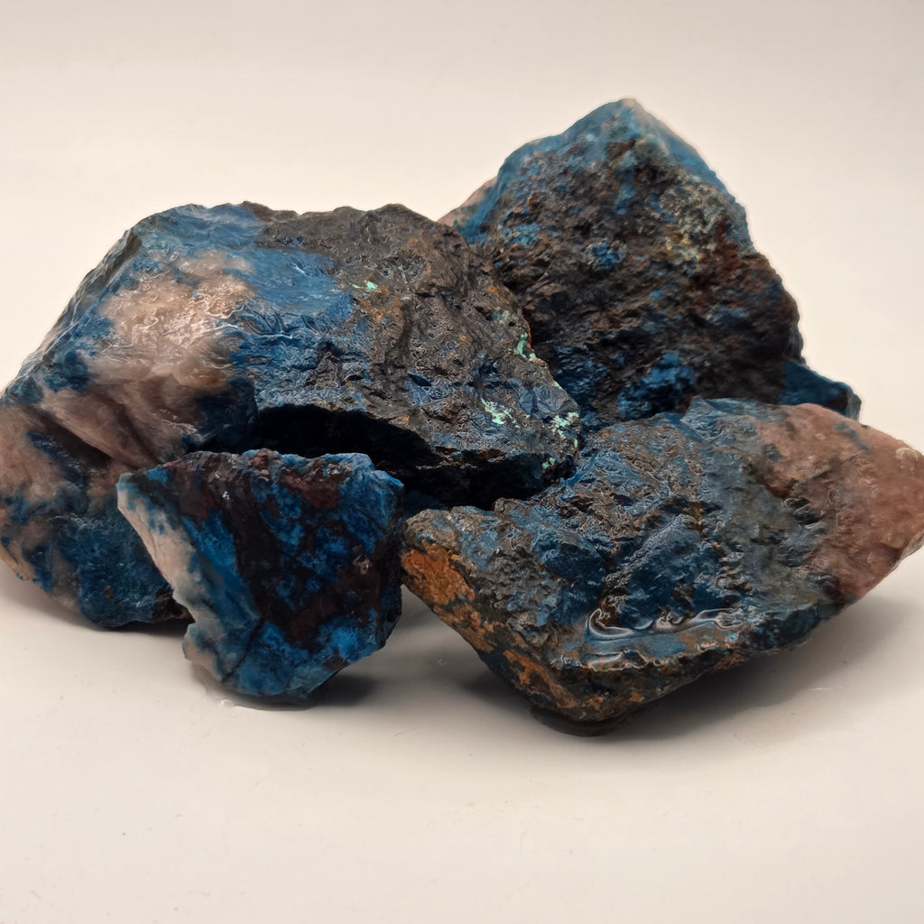 African Shattuckite (Sold by the Pound) — lapidary rough