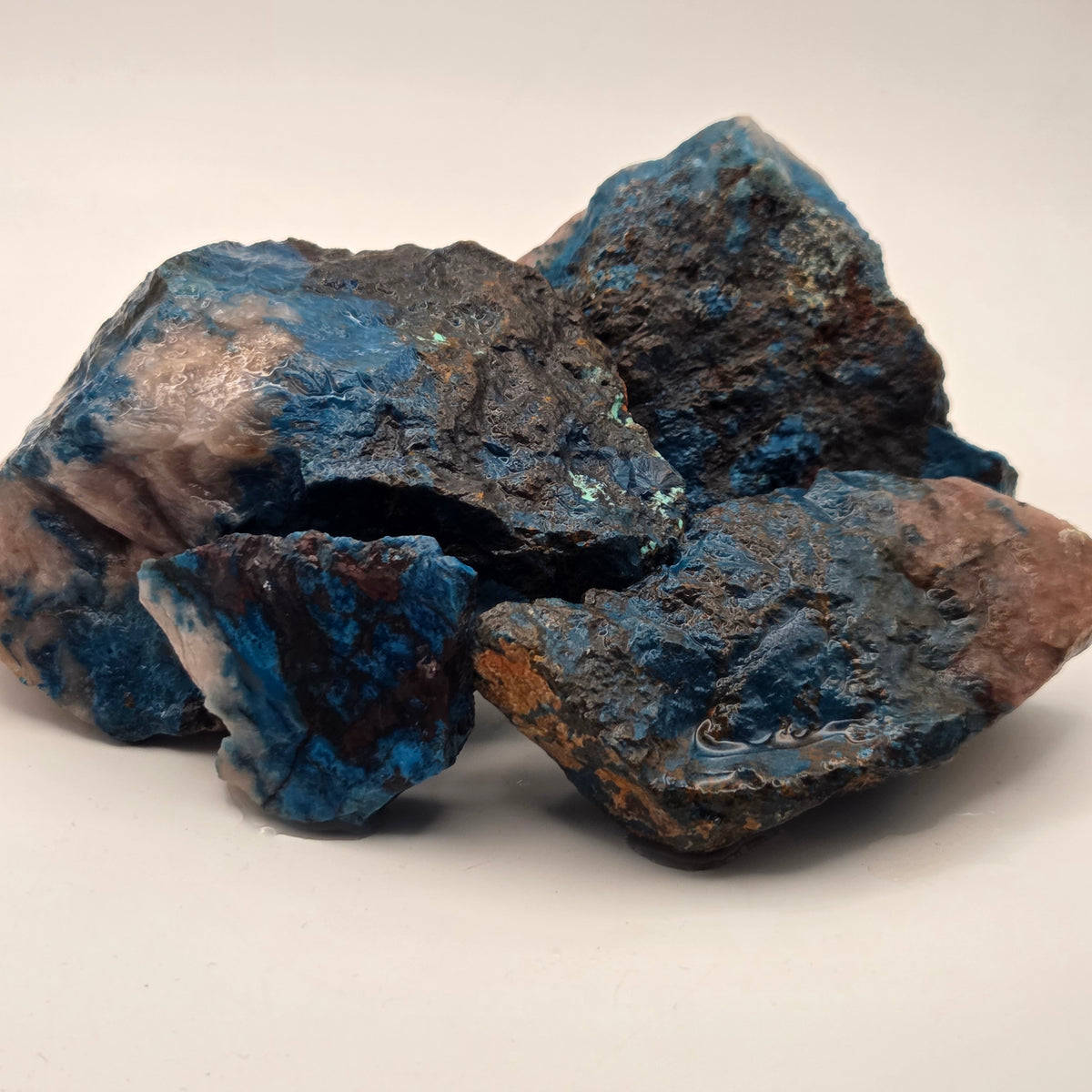 African Shattuckite (Sold by the Pound) — lapidary rough