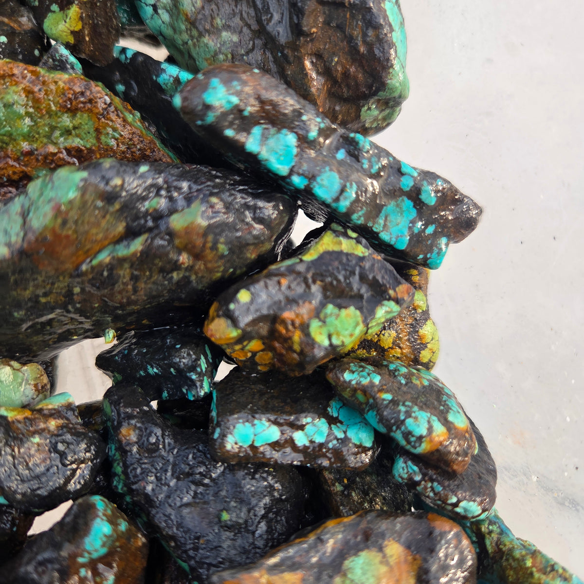 Stabilized Hubei Turquoise (Sold by the Gram)