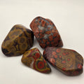 Morgan Hill Poppy Jasper Lapidary Rough Tumbles (Sold by the Gram) — lapidary rough