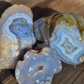 Ethiopian Blue Agates (Sold by the Pound) — lapidary rough
