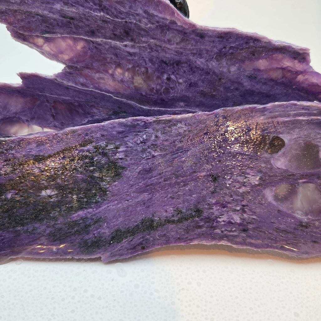 Charoite (Sold by the Gram) Slabs — polished slab