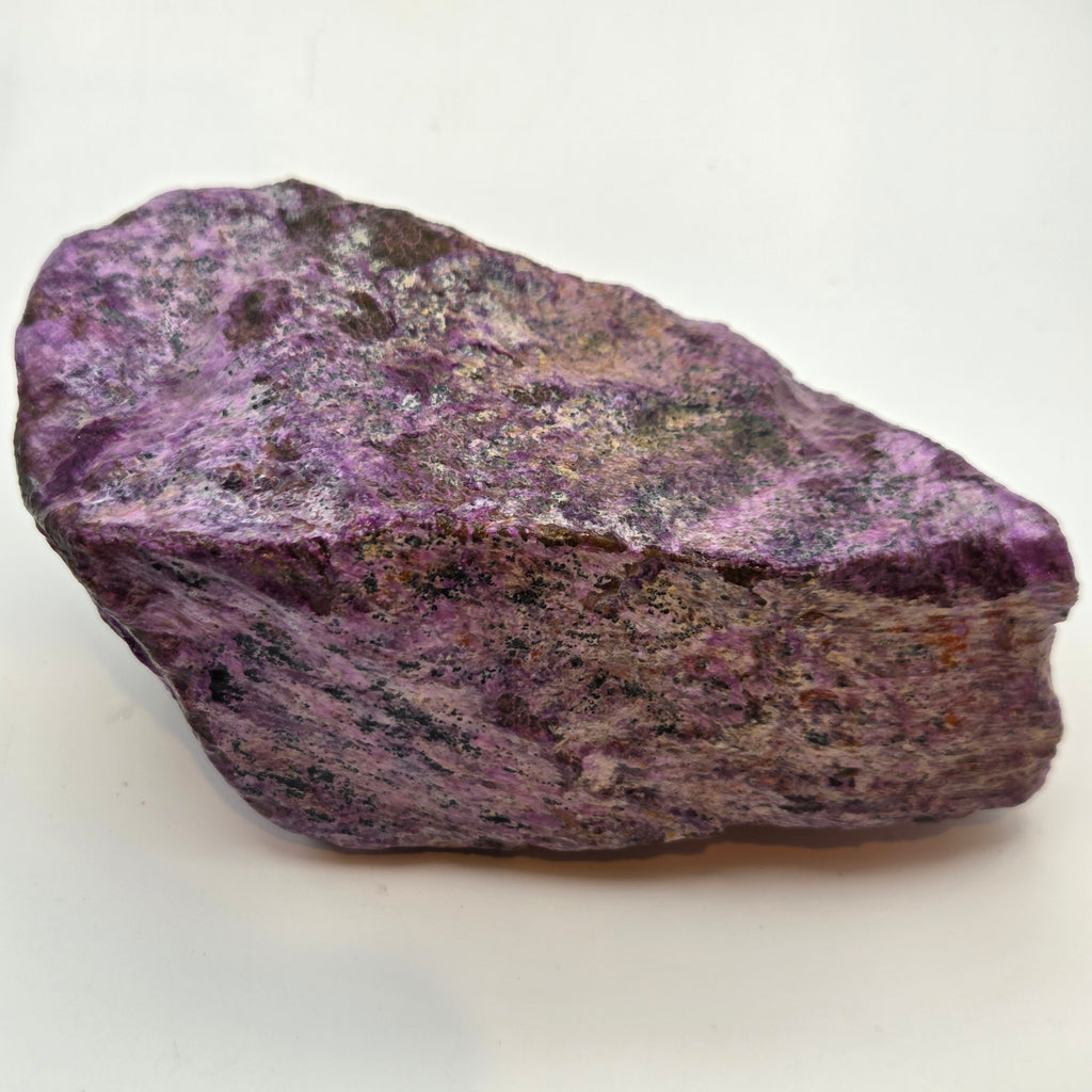 Close-up of Stichtite Lapidary Rough