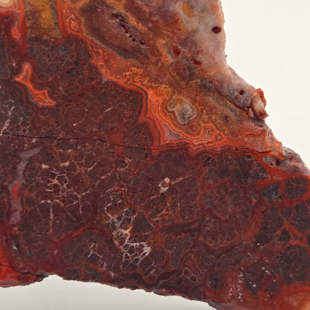 Laguna Lace Agate Slab from Mexico, additional view