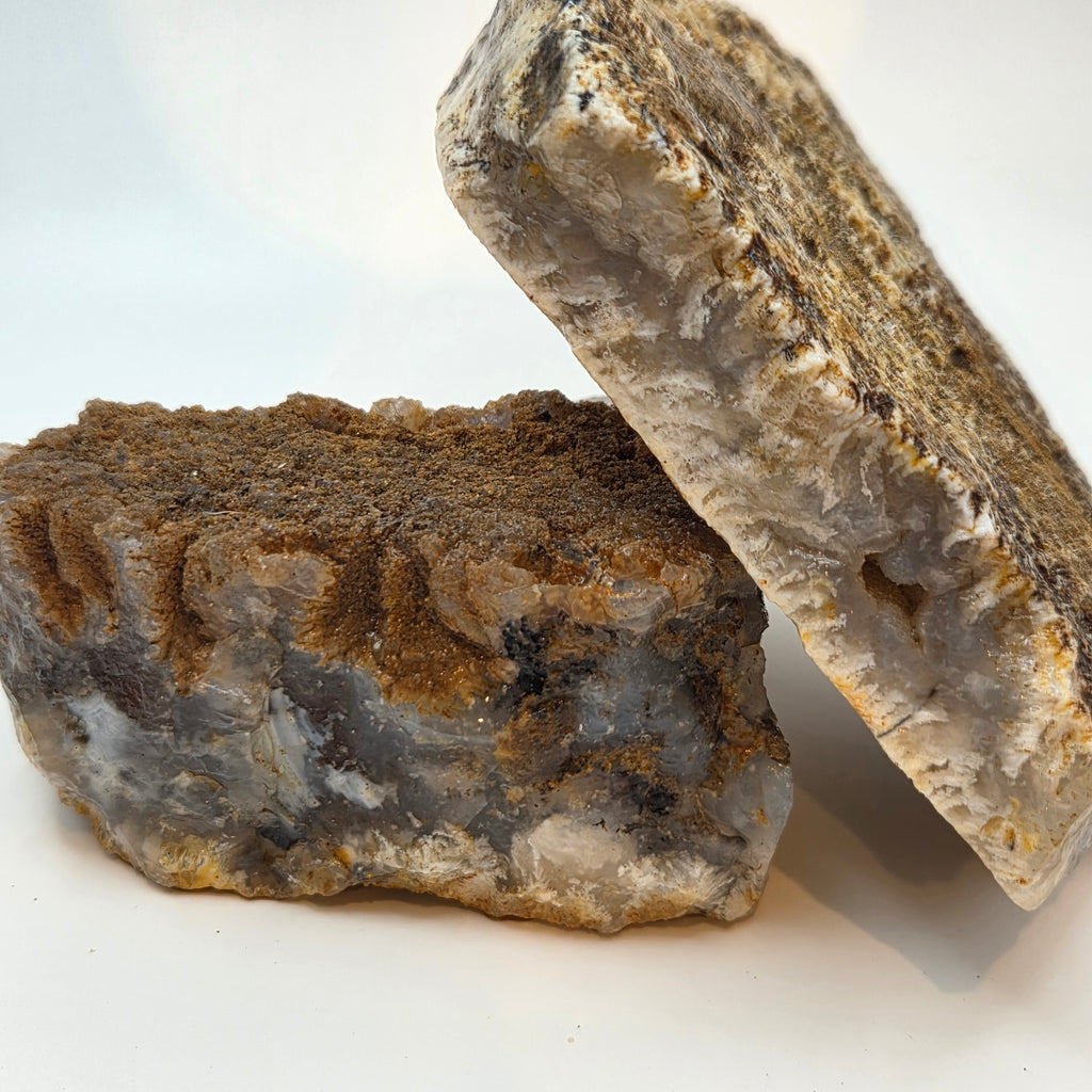 Graveyard Point Plume Agate (Sold by the Pound) — lapidary rough
